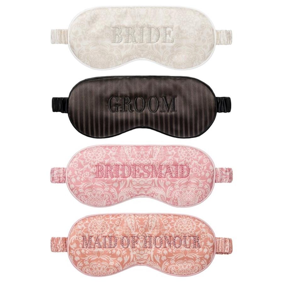 Sleep Masks Pure Silk Sleep Mask Bridesmaid Von Slip