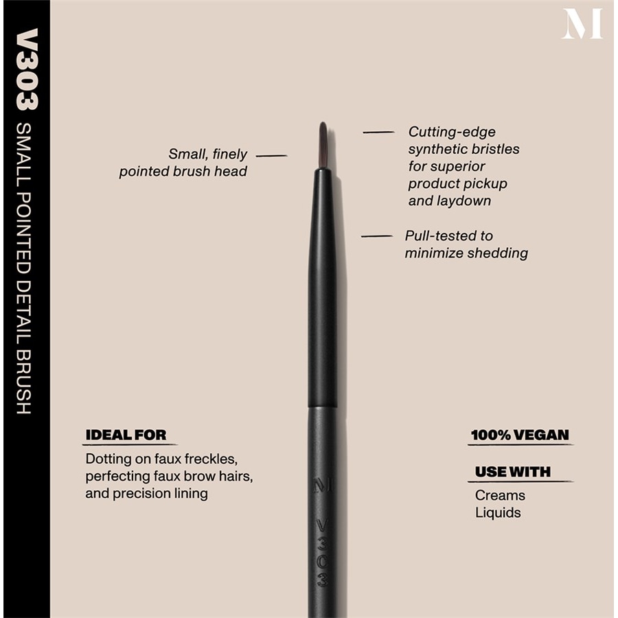 Small Pointed Detail Brush V303 Von Morphe