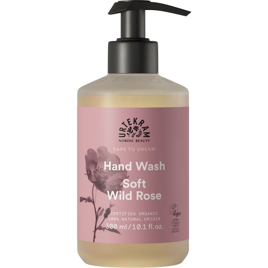 Soft Wild Rose Hand Wash von Urtekram