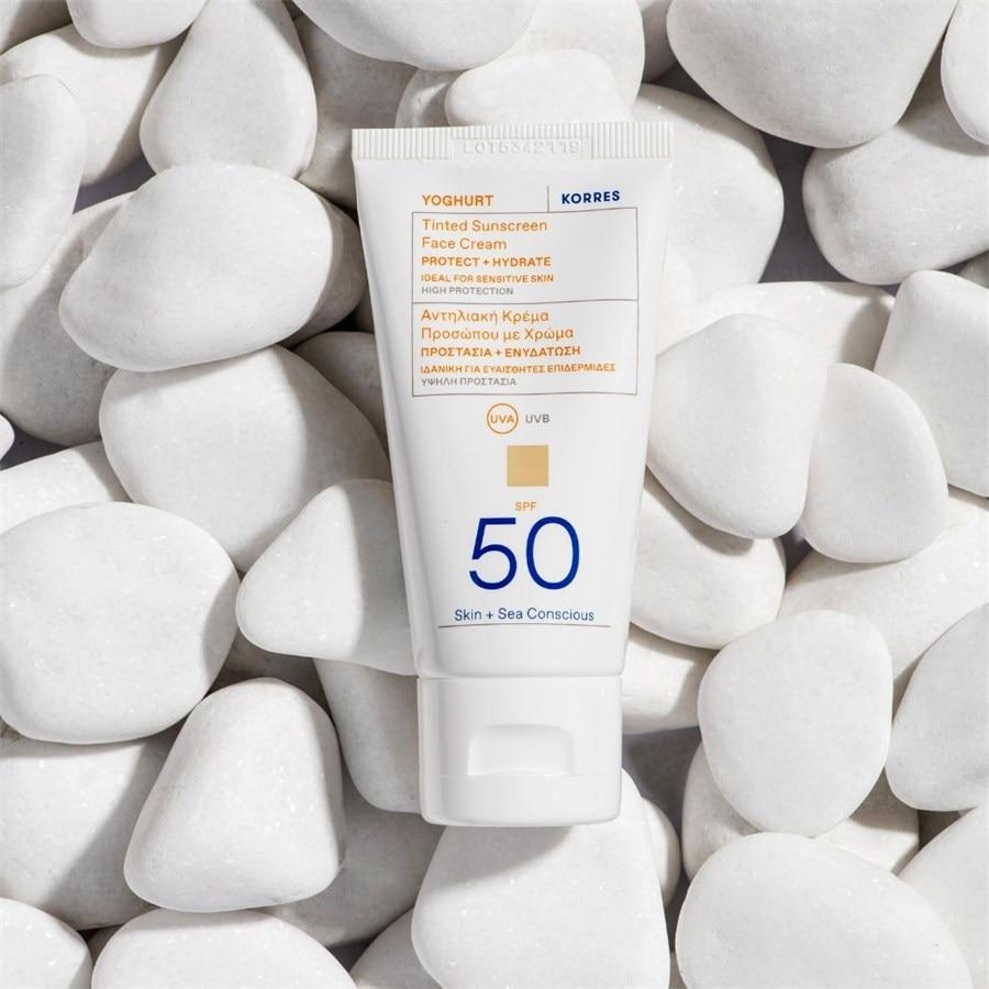 Sonnenpflege Sonnencreme SPF50 Getönt YOGHURT Von KORRES