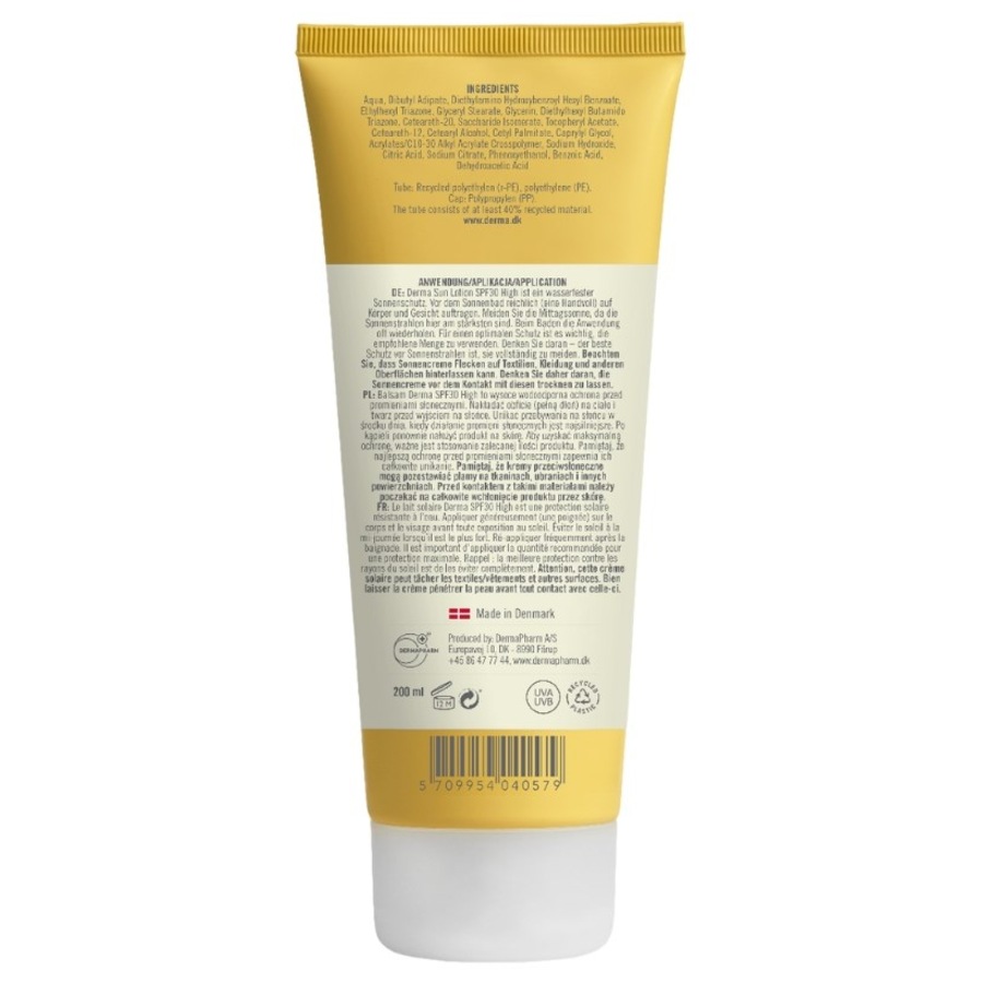 Sonnenschutz Sun Lotion High SPF30 Von Derma