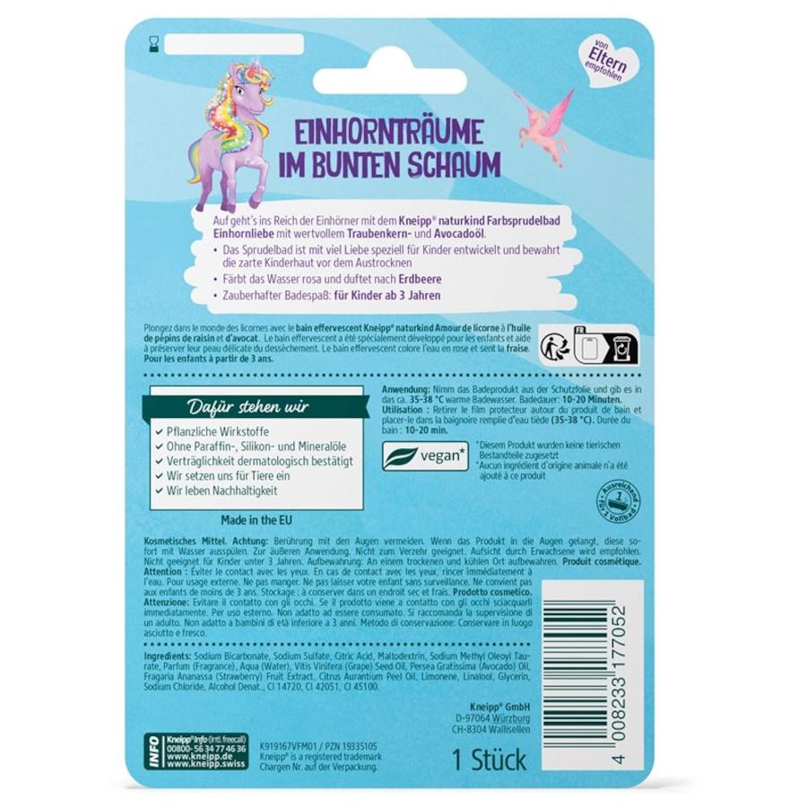 Sprudelbäder Badezusatz Sprudelbad Einhornliebe Naturkind Von Kneipp