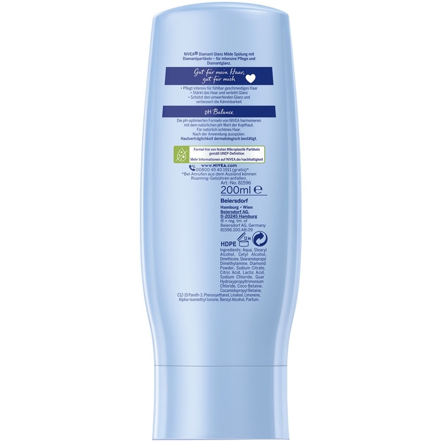 Spülung Diamant Glanz PH-Balance Spülung Von NIVEA