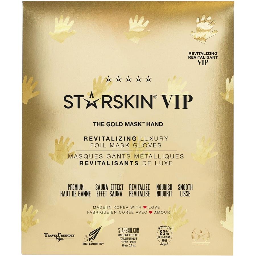 StarSkin Revitalizing Hand Mask Gloves VIP - The Gold Mask