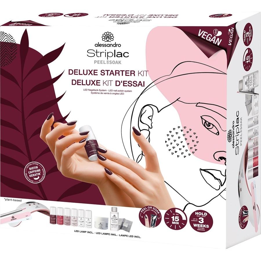 Striplac Peel Or Soak Sets Deluxe Starter Kit - Vegan Von Alessandro