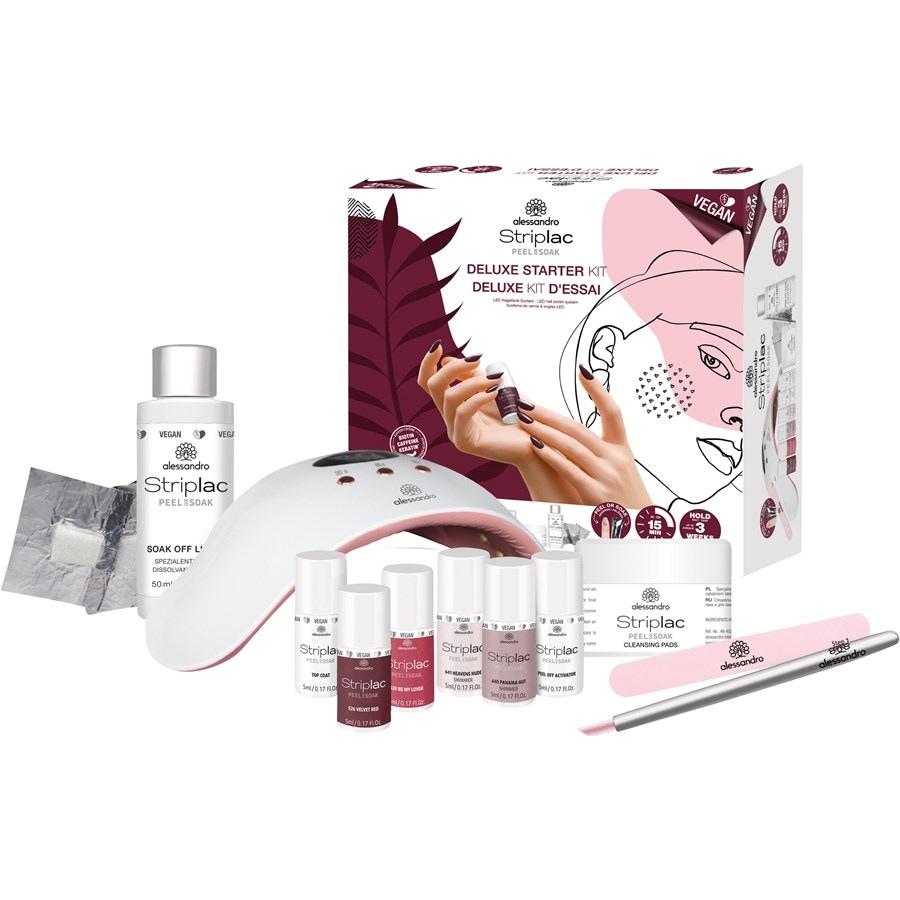 Striplac Peel Or Soak Sets Deluxe Starter Kit - Vegan von Alessandro