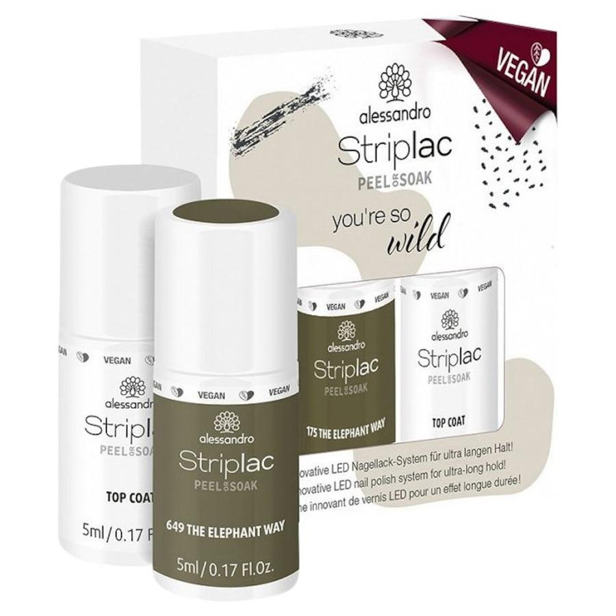 Striplac Peel Or Soak Sets Wild Set - Vegan Von Alessandro
