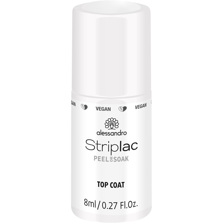 Striplac Peel Or Soak Zubehör Top Coat - Vegan Von Alessandro