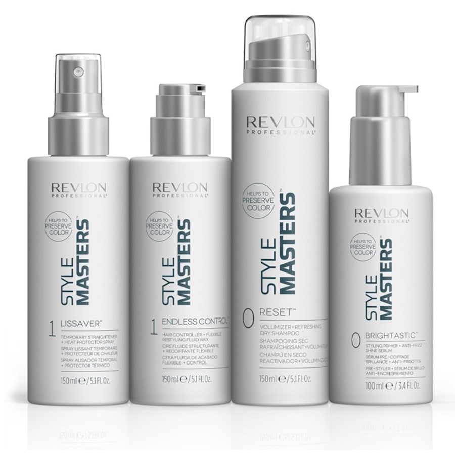 Style Masters Temporary Straightener + Heat Protector Spray Lissaver Von Revlon Professional