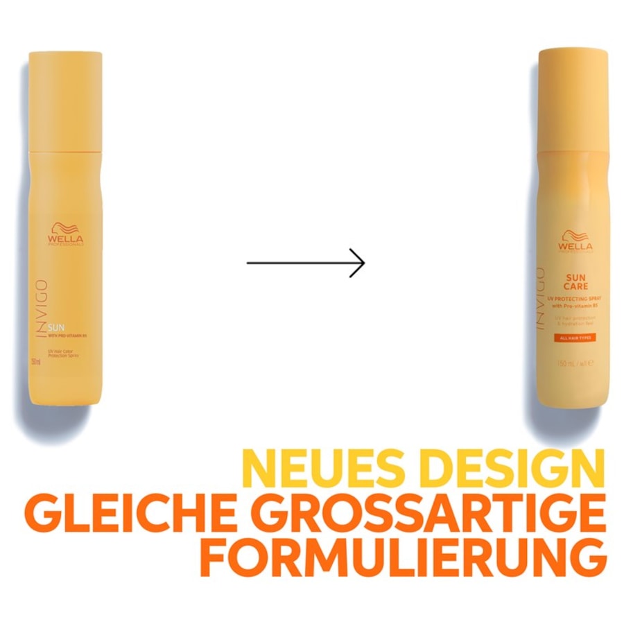 Sun Care UV Hair Color Protection Spray Von Wella