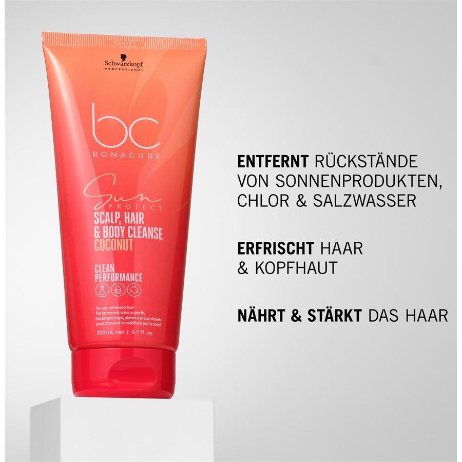 Sun Protect 3-in-1 Scalp Hair & Body Cleanse Von Schwarzkopf Professional