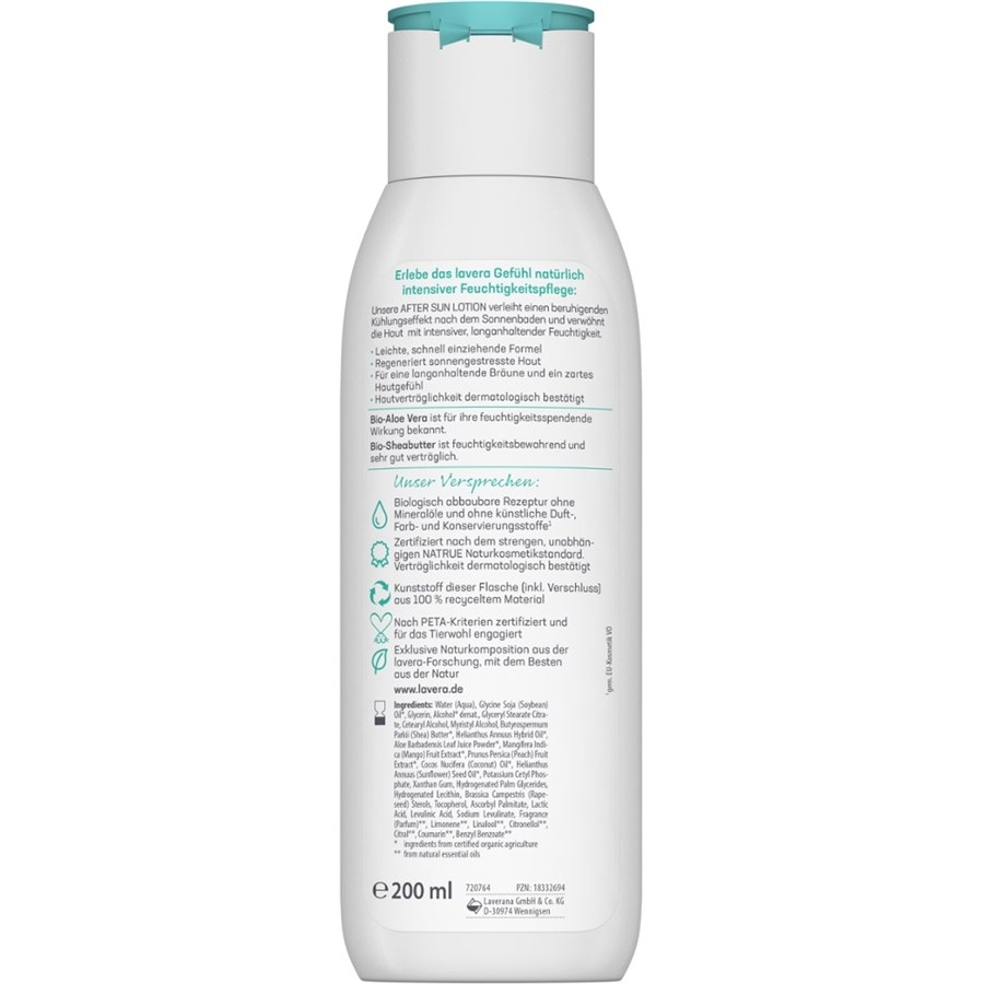 Sun Sensitiv After Sun Lotion Von Lavera