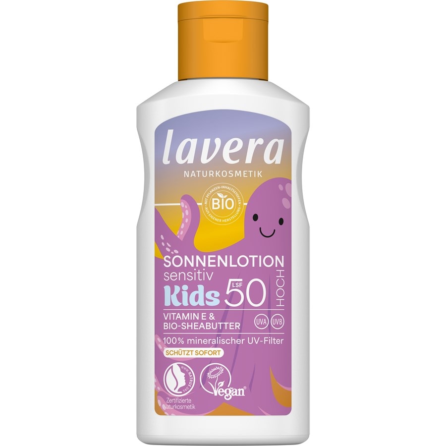 Sun Sensitiv Sonnenlotion Sensitiv Kids LSF 50 von Lavera