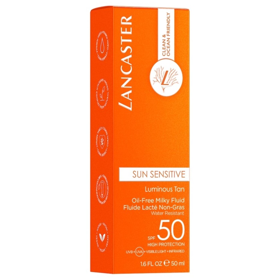 Sun Sensitive Oil-Free Milky Fluid SPF50 Luminous Tan Von Lancaster