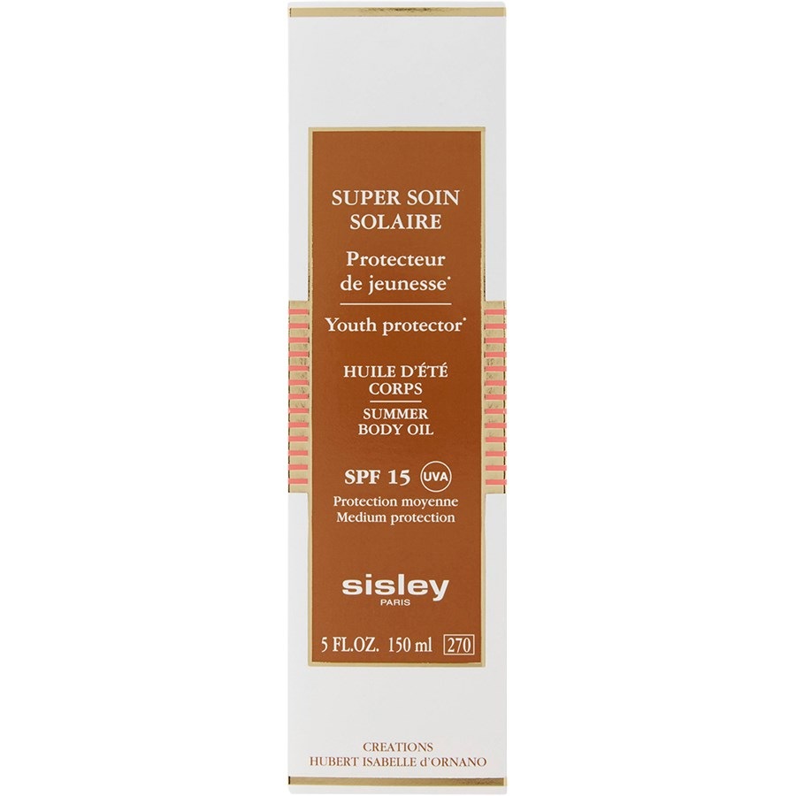 Super Soin Solaire Huile D'été Corps SPF 15 Von Sisley