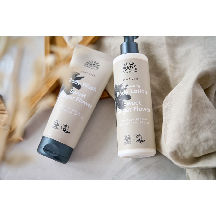 Sweet Ginger Flower Moisturizing Body Lotion Von Urtekram