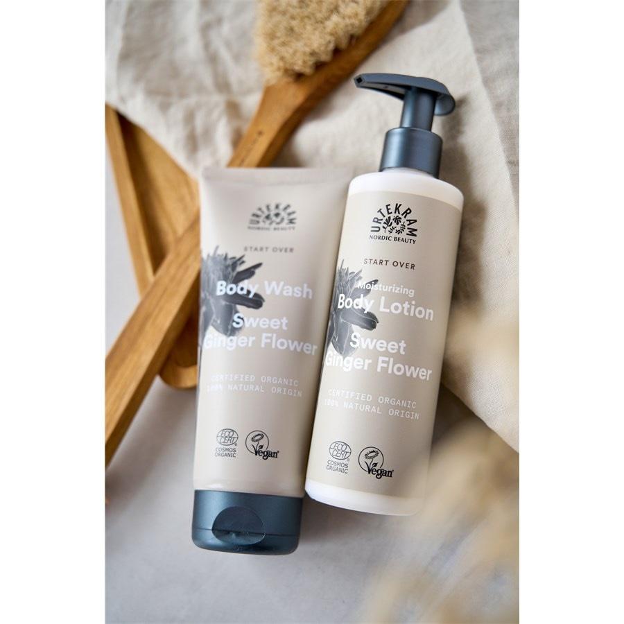 Sweet Ginger Flower Moisturizing Body Lotion Von Urtekram