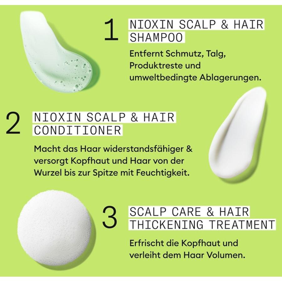 System 2 3-Step-System Set Natural Hair Progressed Thinning Von Nioxin