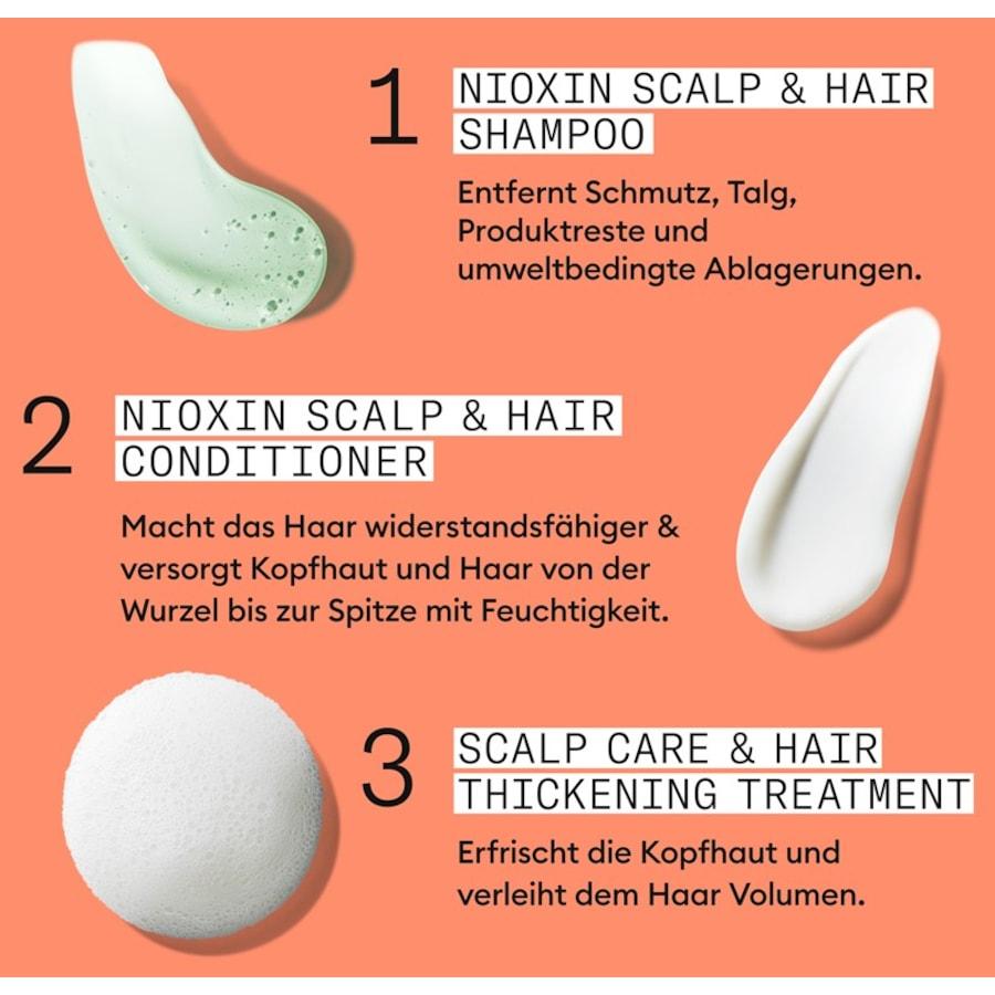 System 4 3-Step-System Set Colored Hair Progressed Thinning Von Nioxin
