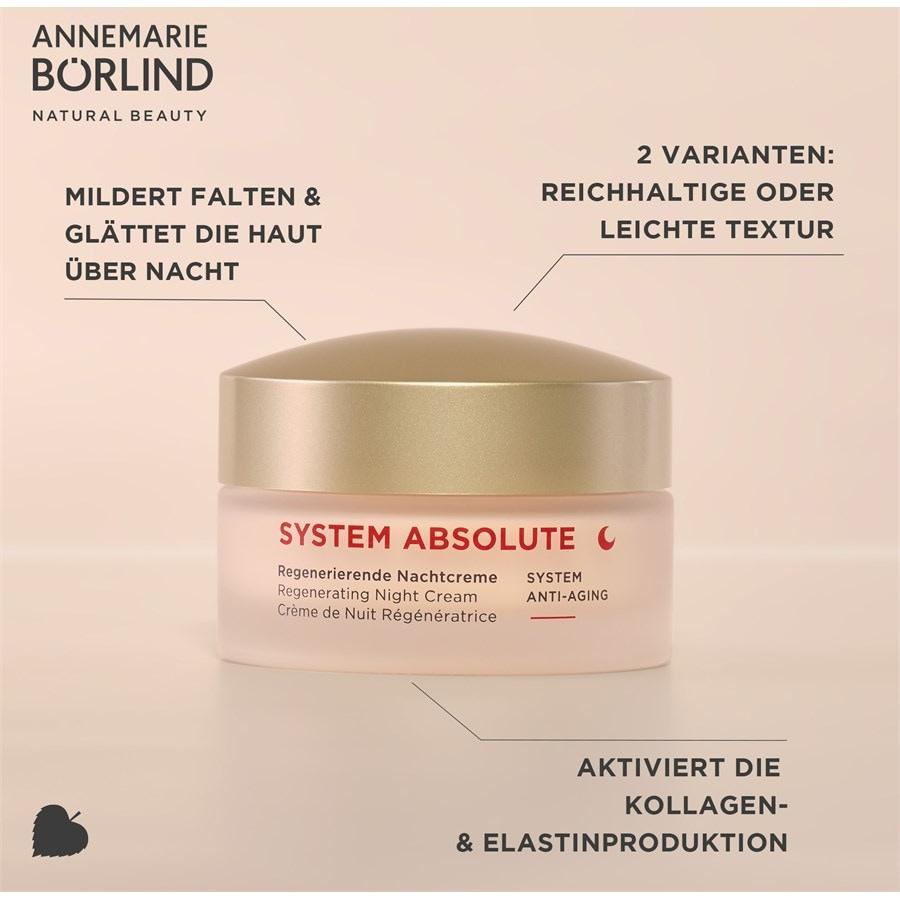 SYSTEM ABSOLUTE Regenerierende Nachtcreme Light Von ANNEMARIE BÖRLIND