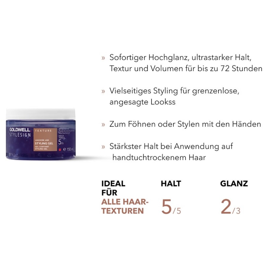 Texture Stylesign Texture Lagoom Jam Styling Gel Von Goldwell