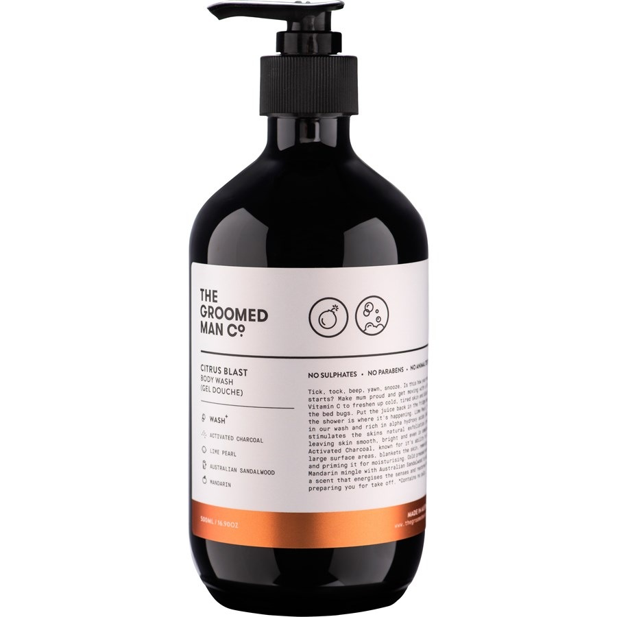 The Groomed Man Co. Citrus Blast Body Wash