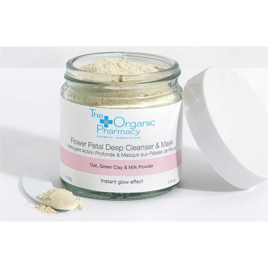 The Organic Pharmacy Flower Petal Deep Cleanser & Mask
