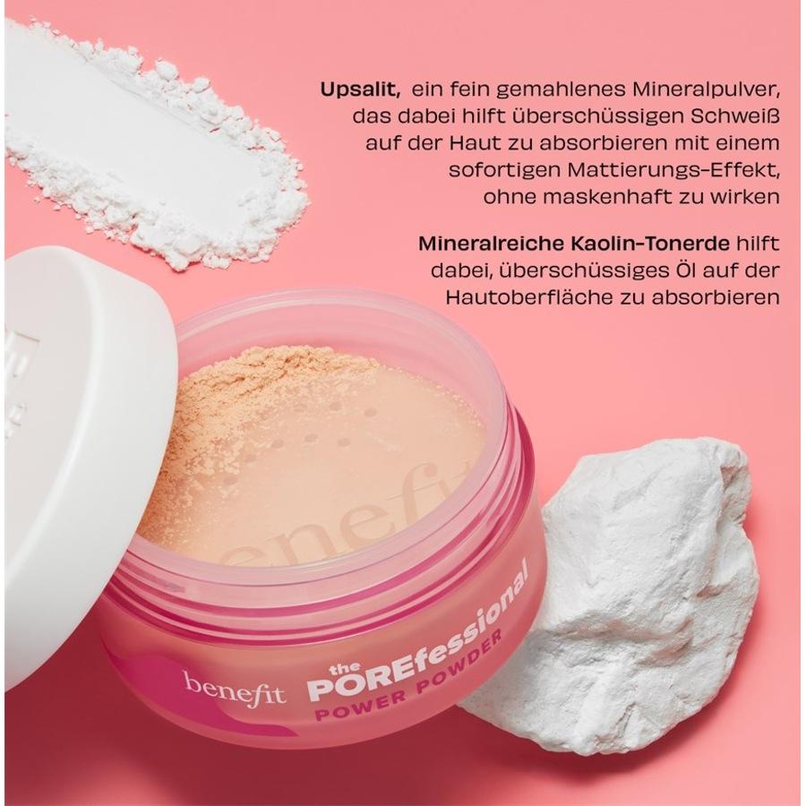 The POREfessional The POREfessional Power Powder - Mattierendes Loses Puder Zum Fixieren Von Benefit