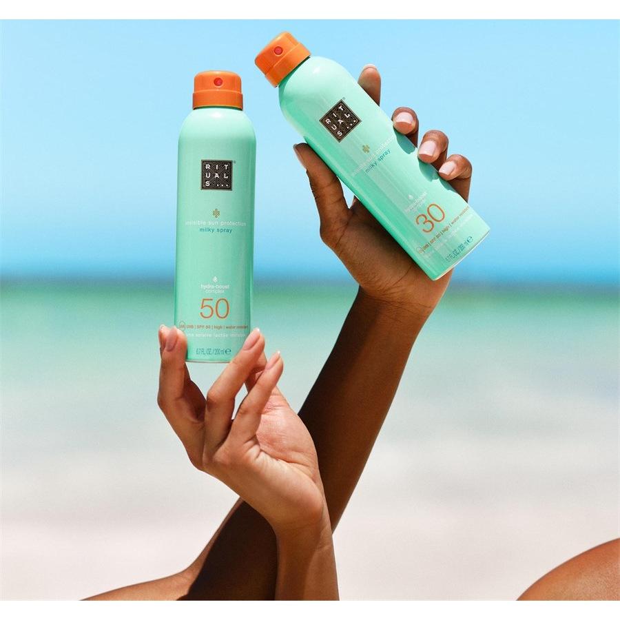 The Ritual Of Karma Sun Protection Milky Spray SPF 50 Von RITUALS