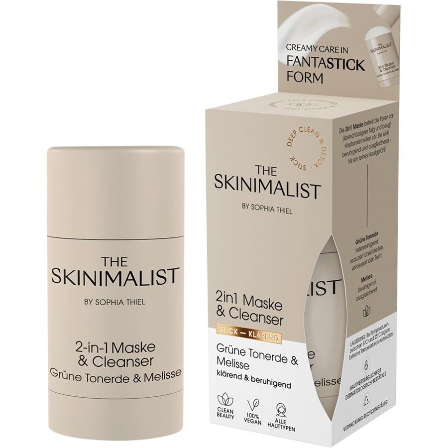 The Skinimalist 2-in-1 Maske & Cleanser Grüne Tonerde & Melisse