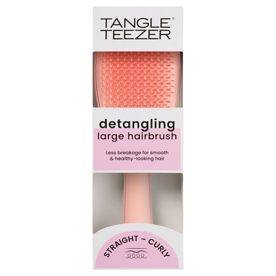 The Wet Detangler Ultimate Large - Peach Straight & Curly Hair Von Tangle Teezer
