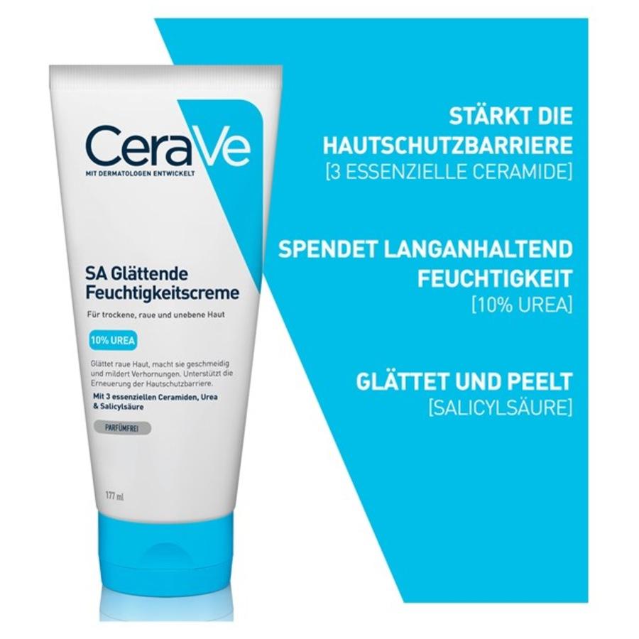 Trockene Bis Sehr Trockene Haut Sa Urea Glättende Feuchtigkeitscreme Von CeraVe