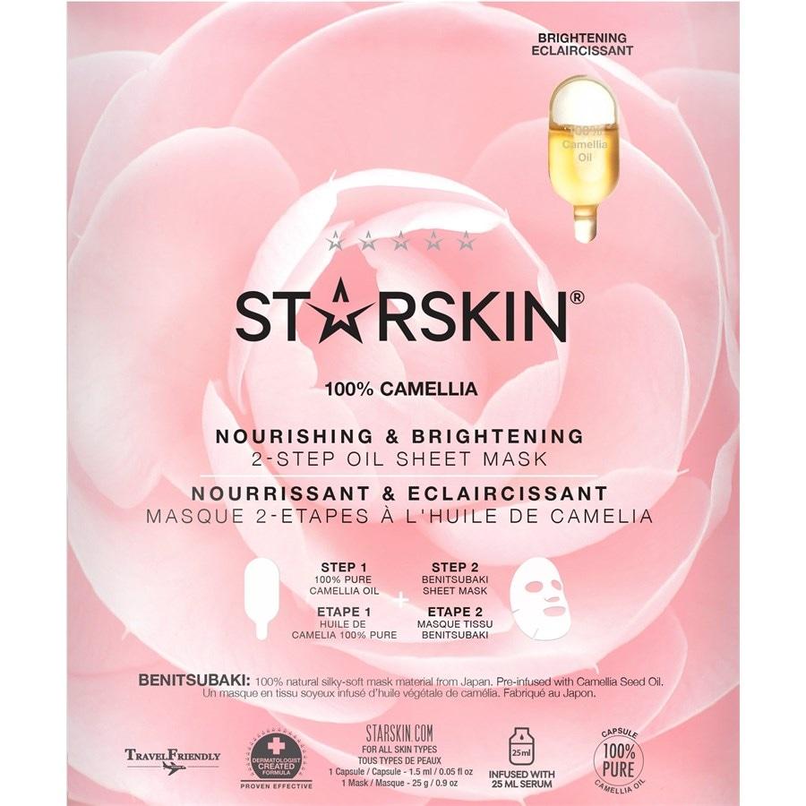 Tuchmaske Nourishing & Brightening Face Mask Camellia von StarSkin