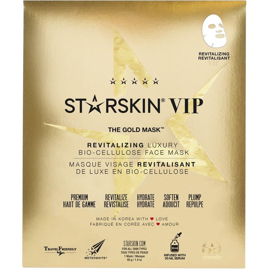 Tuchmaske Revitalizing Face Mask VIP - The Gold Mask von StarSkin