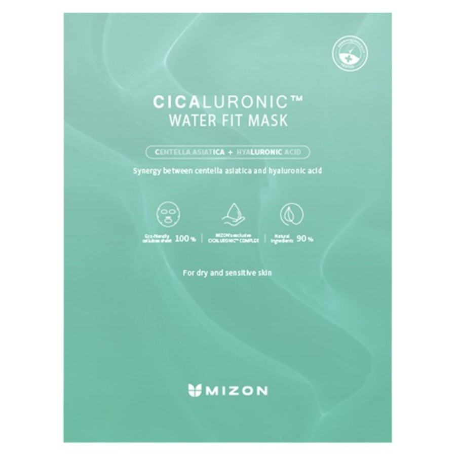Tuchmasken Cicaluronic Water Fit Mask Von Mizon