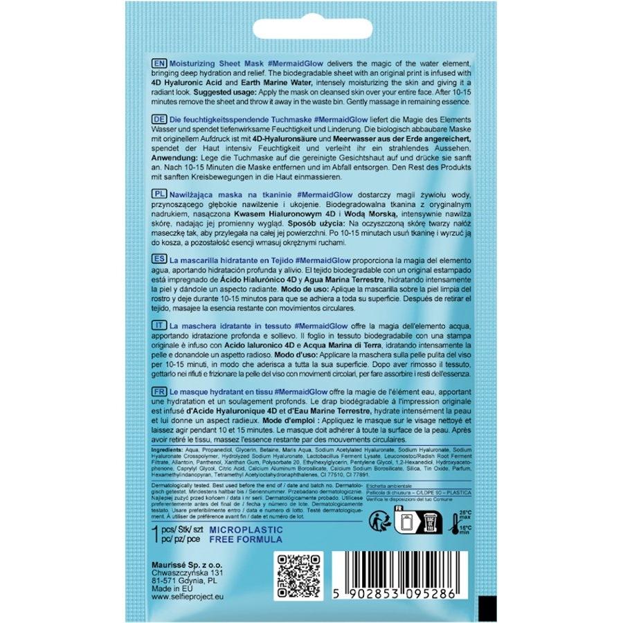 Tuchmasken Fantasy Moisturizing Sheet Mask #MermaidGlow Von Selfie Project