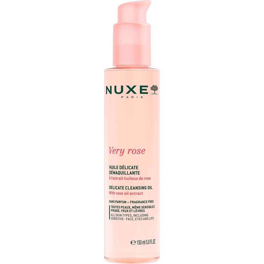 Very Rose Delicate Cleansing Oil von Nuxe