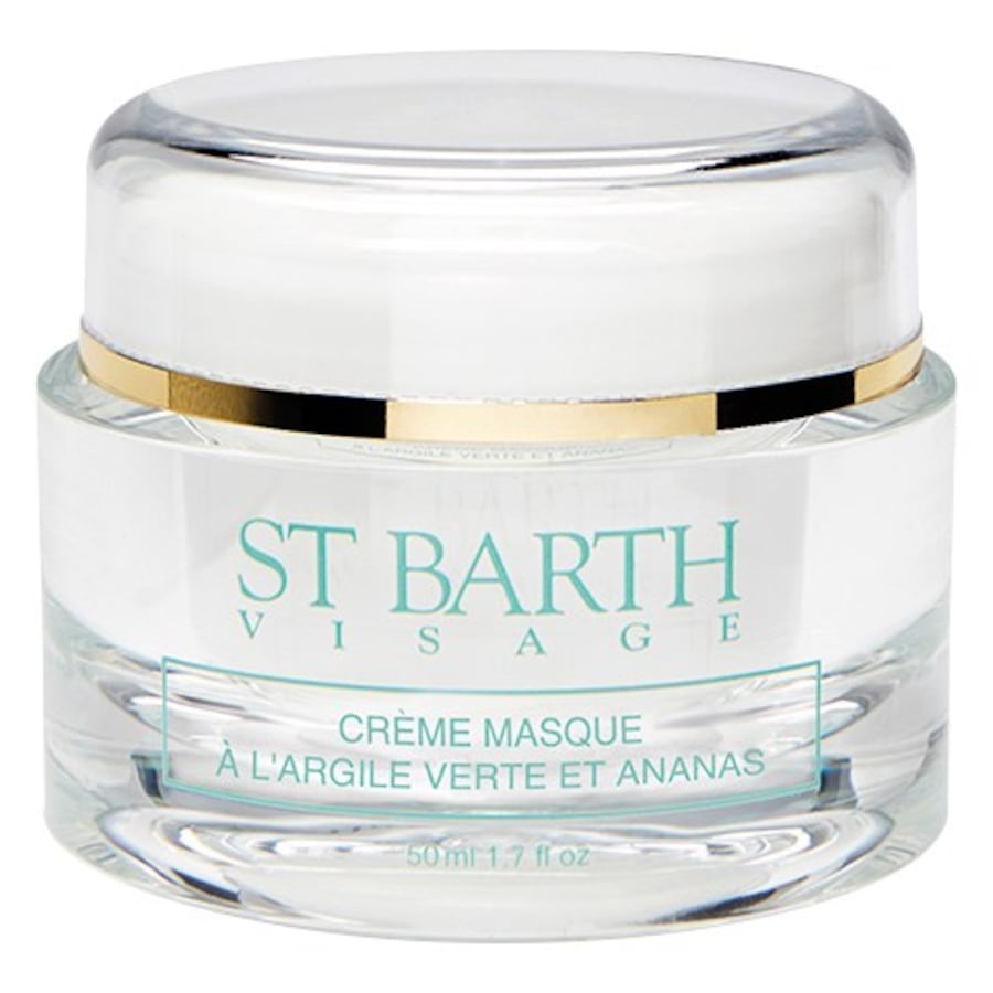 VISAGE Creme Maske Grüne Tonerde und Ananas von LIGNE ST BARTH
