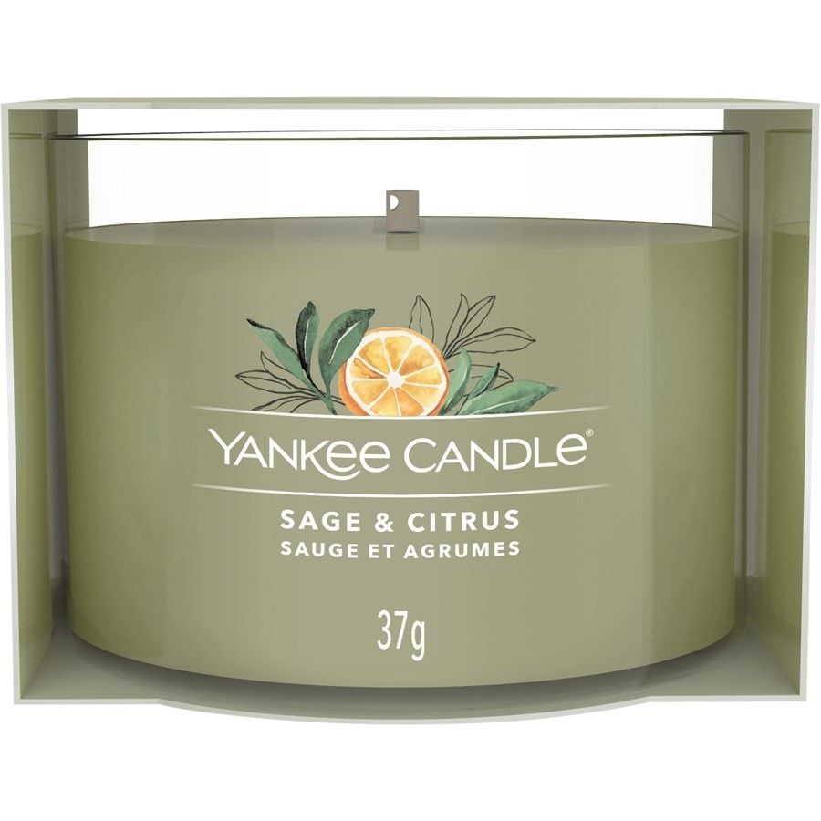 Votivkerze im Glas Sage & Citrus von Yankee Candle