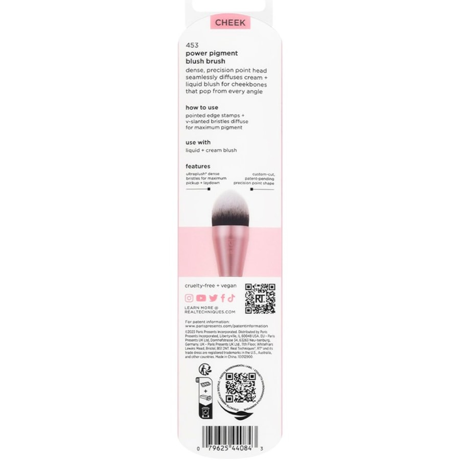 Wangenpinsel Power Pigment Blush Brush Von Real Techniques
