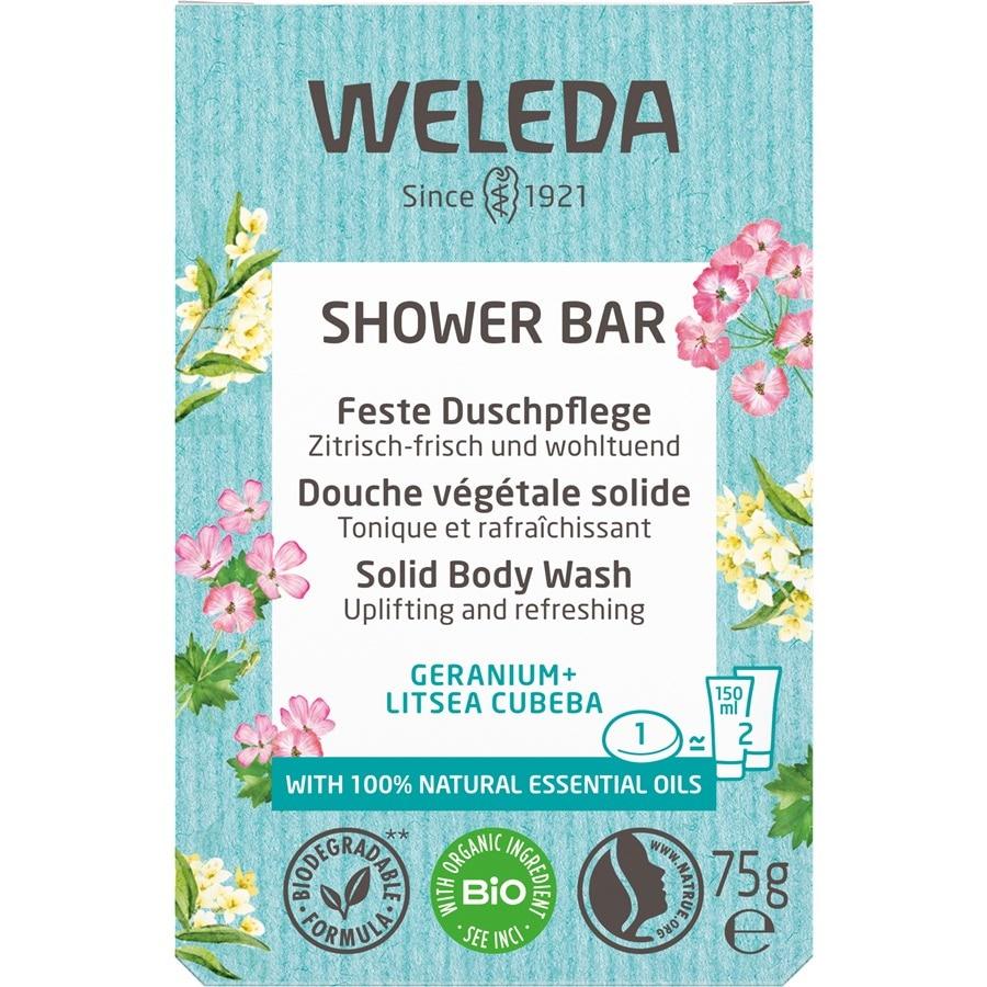 Weleda Feste Duschpflege Geranium + Litsea Cubeba