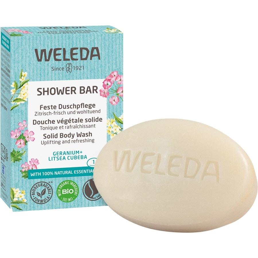 Weleda Feste Duschpflege Geranium + Litsea Cubeba