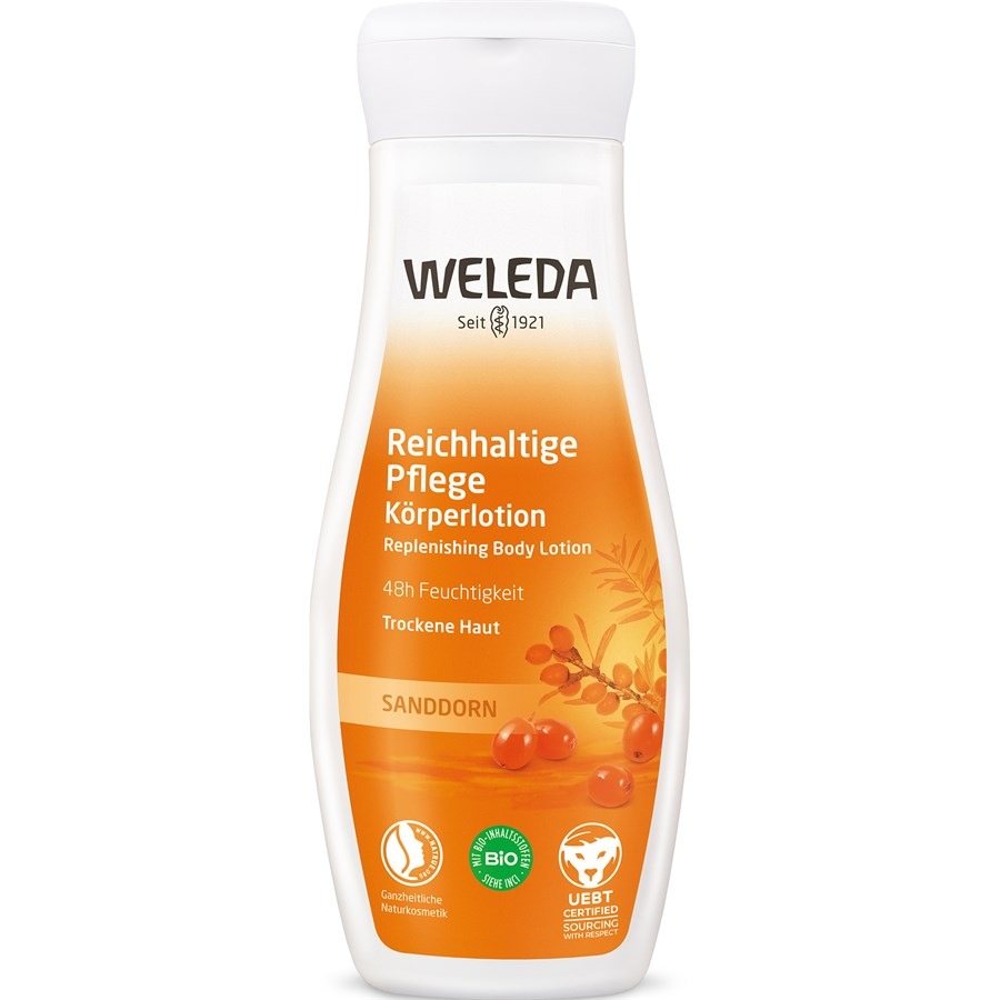 Weleda Sanddorn Reichhaltige Pflege Körperlotion