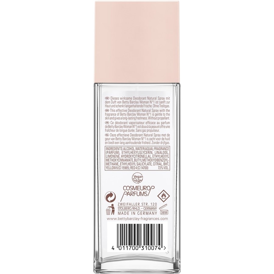 Woman 1 Deodorant Spray Von Betty Barclay