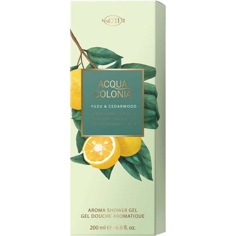 Yuzu & Cedarwood Aroma Shower Gel Von 4711 Acqua Colonia