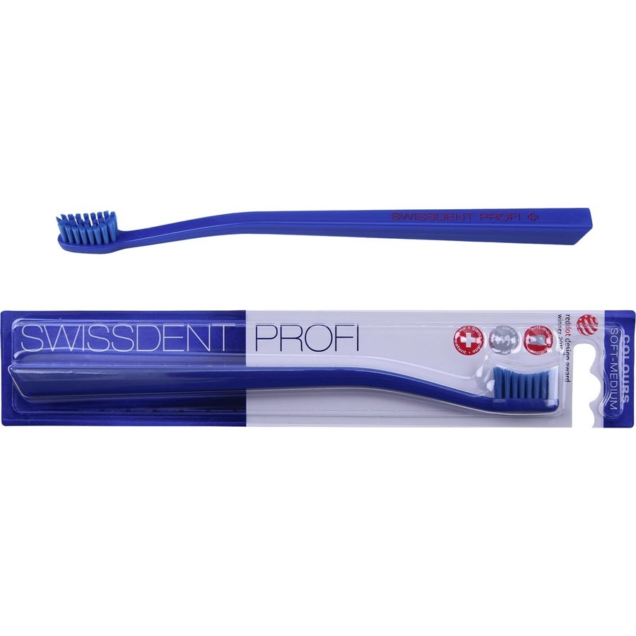 Zahnbürsten Profi Colours Zahnbürsten Soft-Medium von Swissdent
