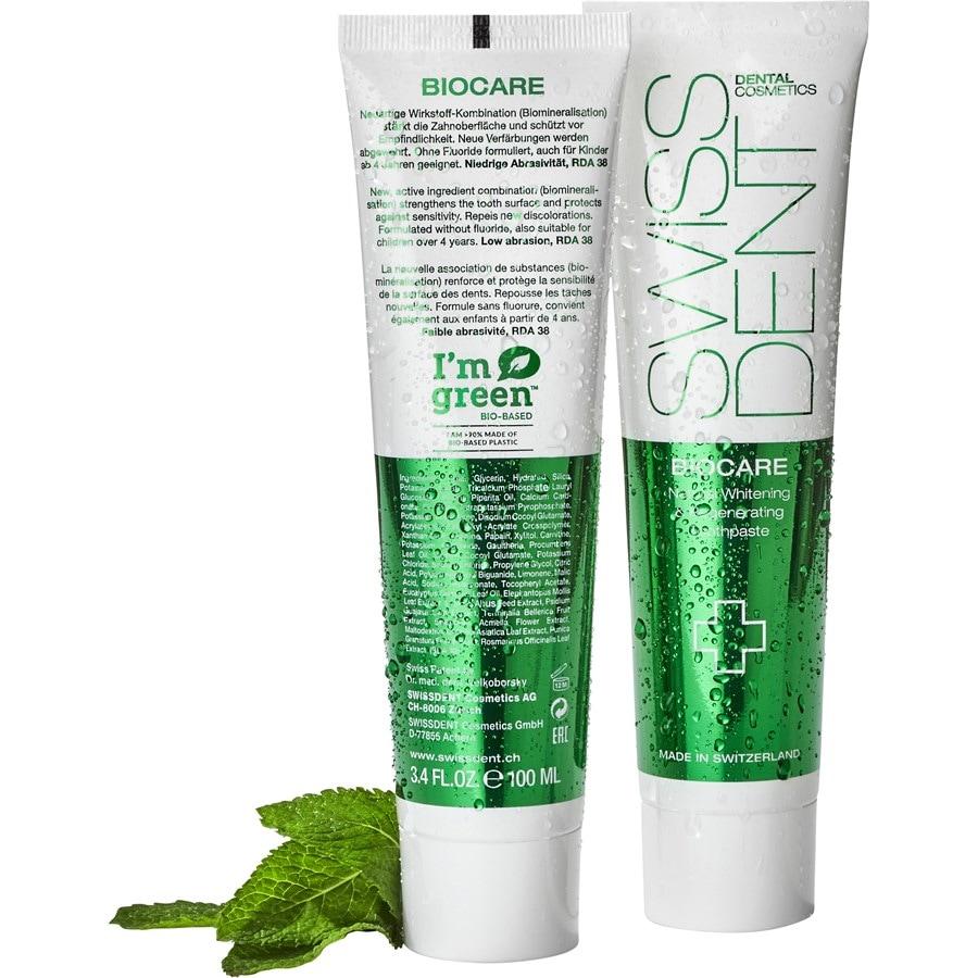 Zahncreme Biocare Natural Whitening & Regenerating Toothpaste Vegan Von Swissdent