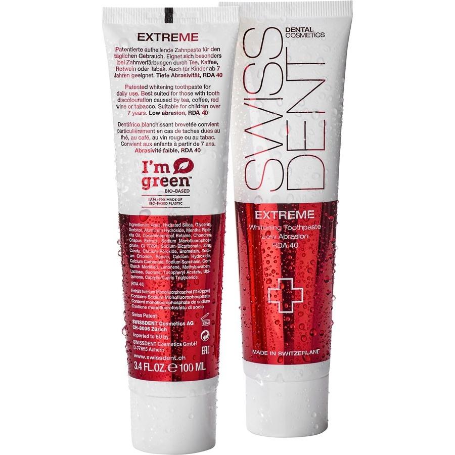Zahncreme Extreme Whitening Toothpaste Low Abrasio RDA 40 Von Swissdent