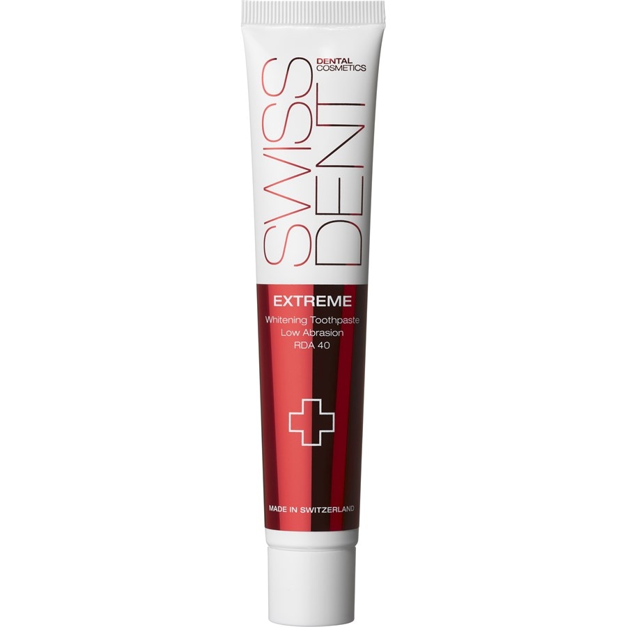 Zahncreme Extreme Whitening Toothpaste Low Abrasio RDA 40 von Swissdent
