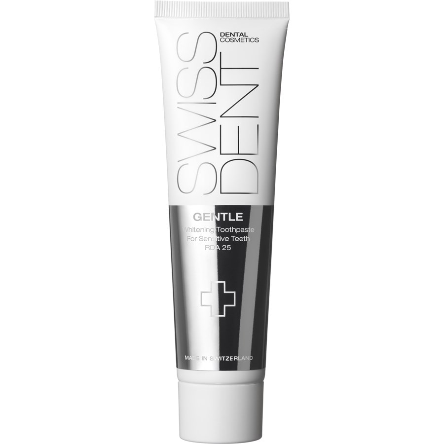 Zahncreme Gentle Whitening Toothpaste For Sensitive Teeth RDA 25 von Swissdent